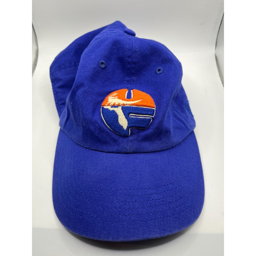 Top of the World Florida Gators College Vault Vintage Blue Strapback Hat Mens